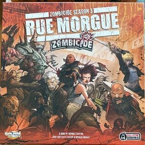 Zombicide Season 3: Rue Morgue - Collaborative Board Game - EUC w/ 1 Minor Flaw